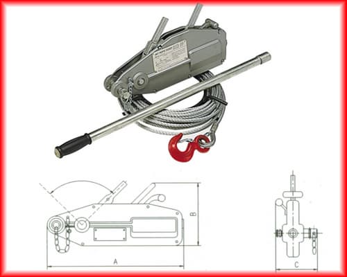 Wire rope winch applications and instruction